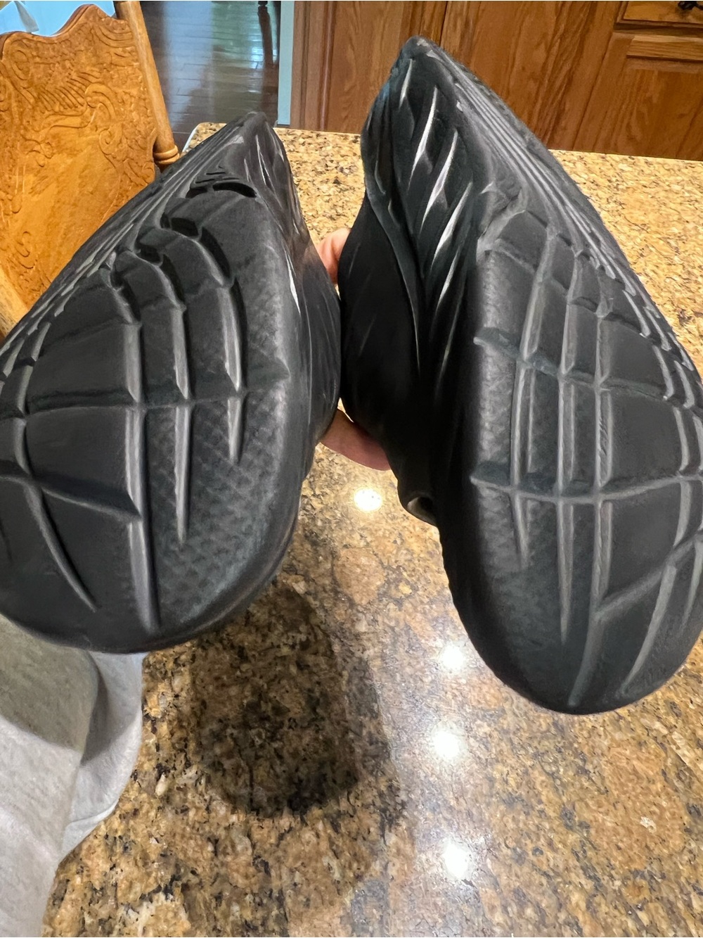HOKA Black Slip-On Men’s Slide Sandals - Picture 10 of 13